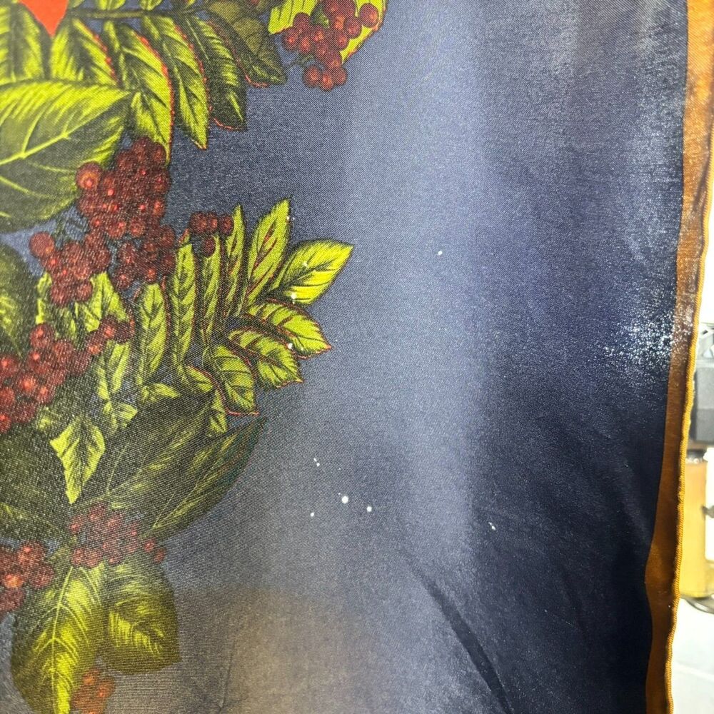 Stunning 35"x35" Silk Scarf | Aries | Hand Sewn Edges - Picture 9 of 9